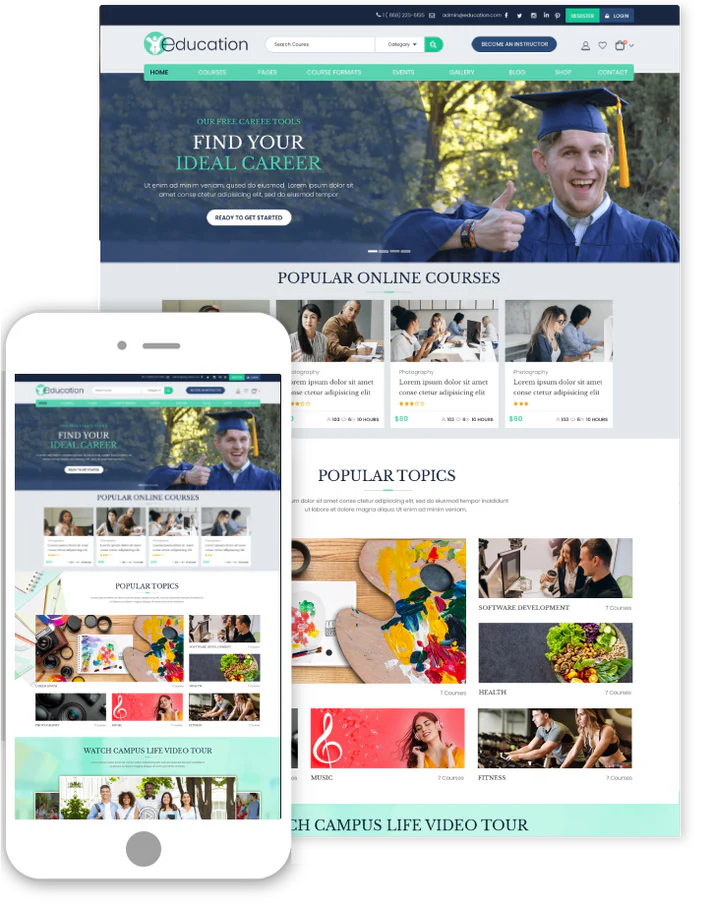 Education website