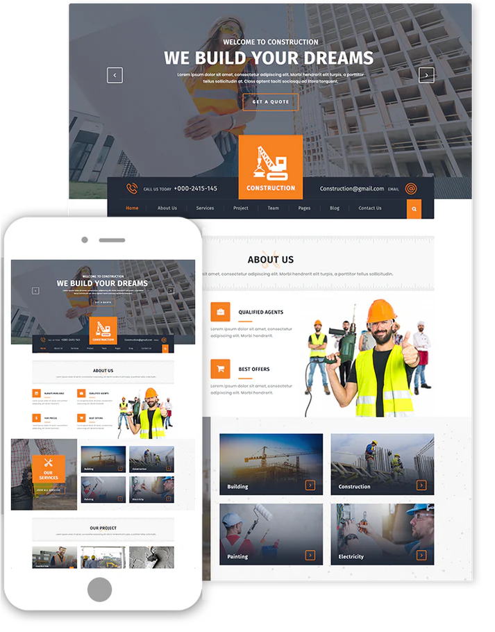 Construction website